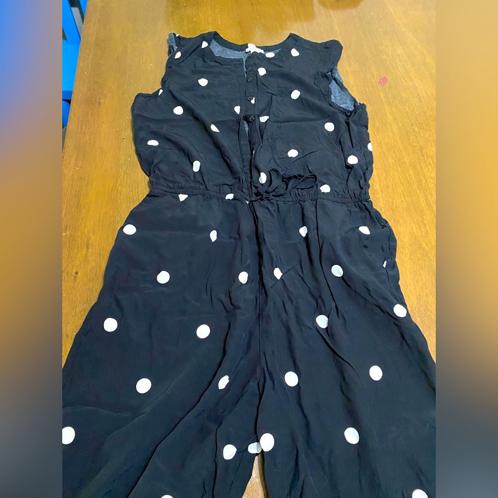 LOFT, polka dot romper